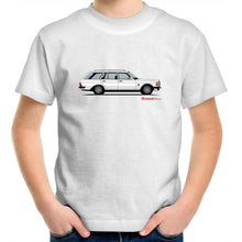 Mercedes Wagon Kids Youth Crew T-Shirt