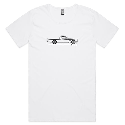 HQ Ute on the Side Mens Scoop Neck T-Shirt